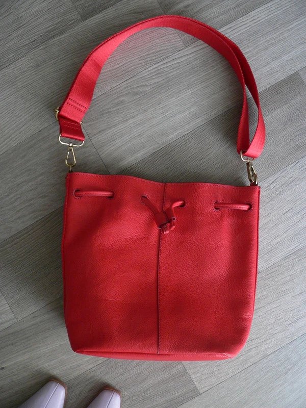 White Stuff Tasche Leder Bucket Bag
