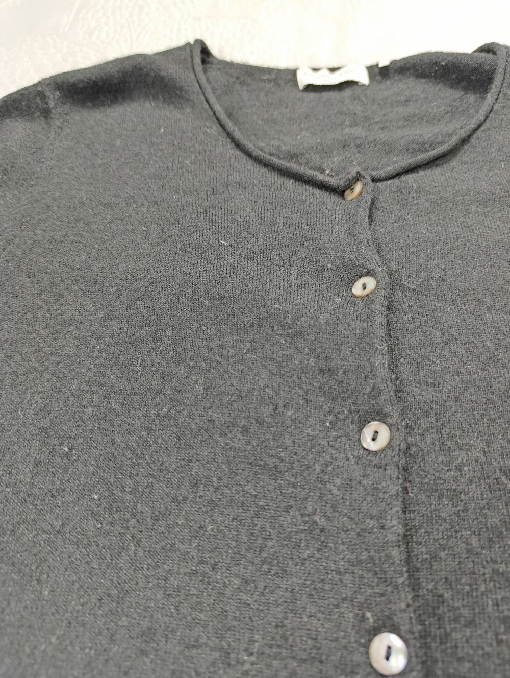 Edler Kaschmir-Mix Cardigan von DONNA LANE BASIC – Gr. XL