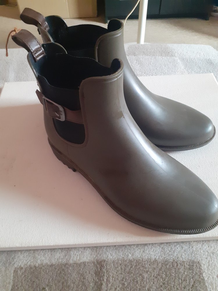 Gummi Stiefeletten, Größe 37
