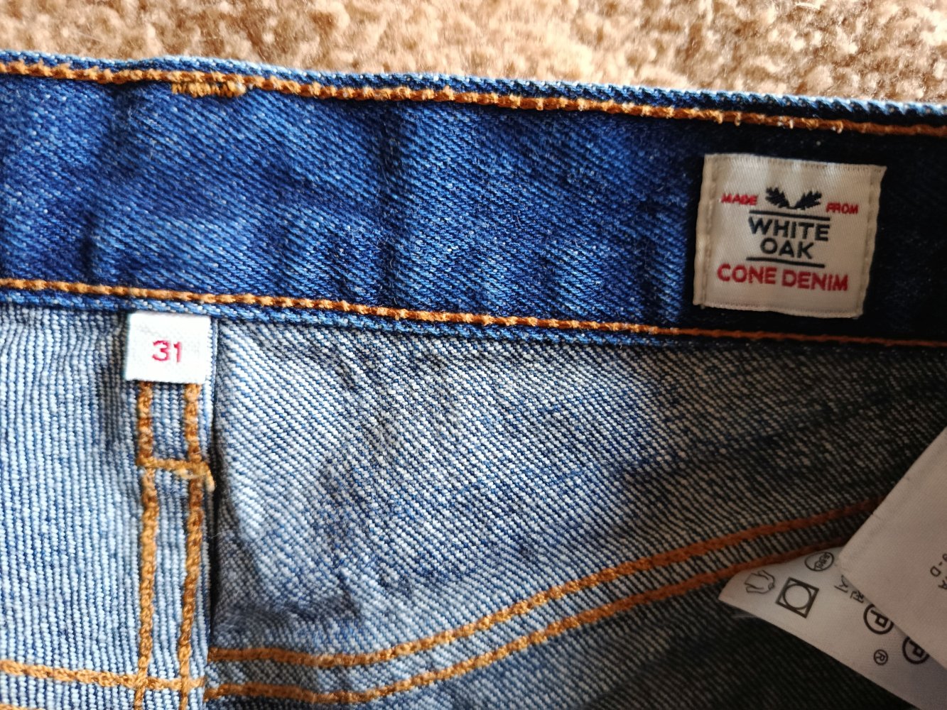 Levi's Jeans Shorts blau W31