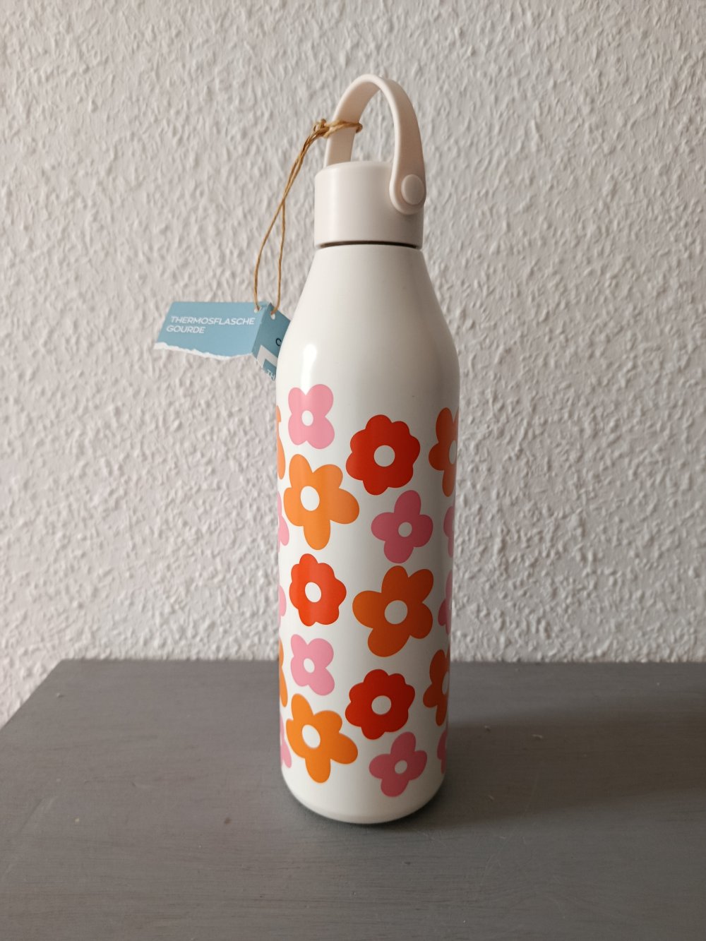 Thermosflasche / Trinkflasche aus Edelstahl, 750ml, NEU!