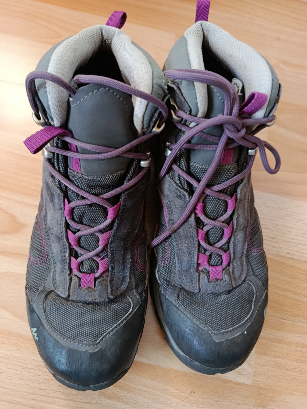 Trekkingschuhe, Wanderschuhe Quechua grau Gr. 42