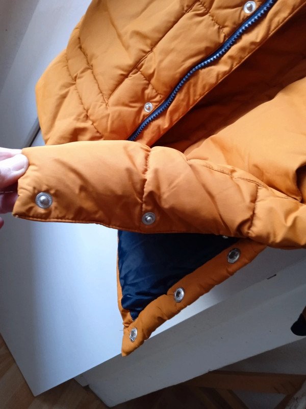 Wintermantel / Kurzmantel, Anorak orange Gr. 146/152