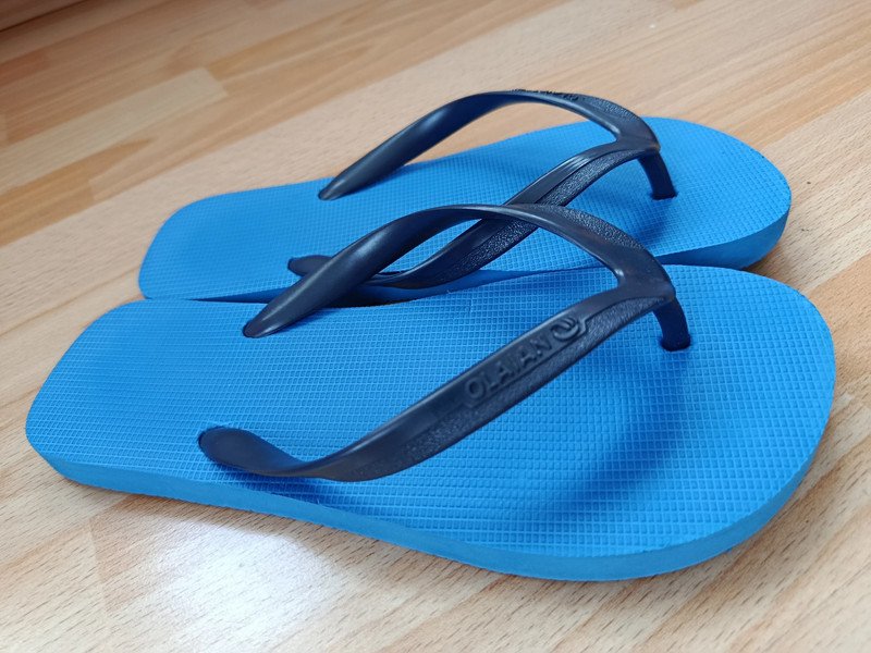 Flipflops blau v. Decathlon, Gr. 35/36
