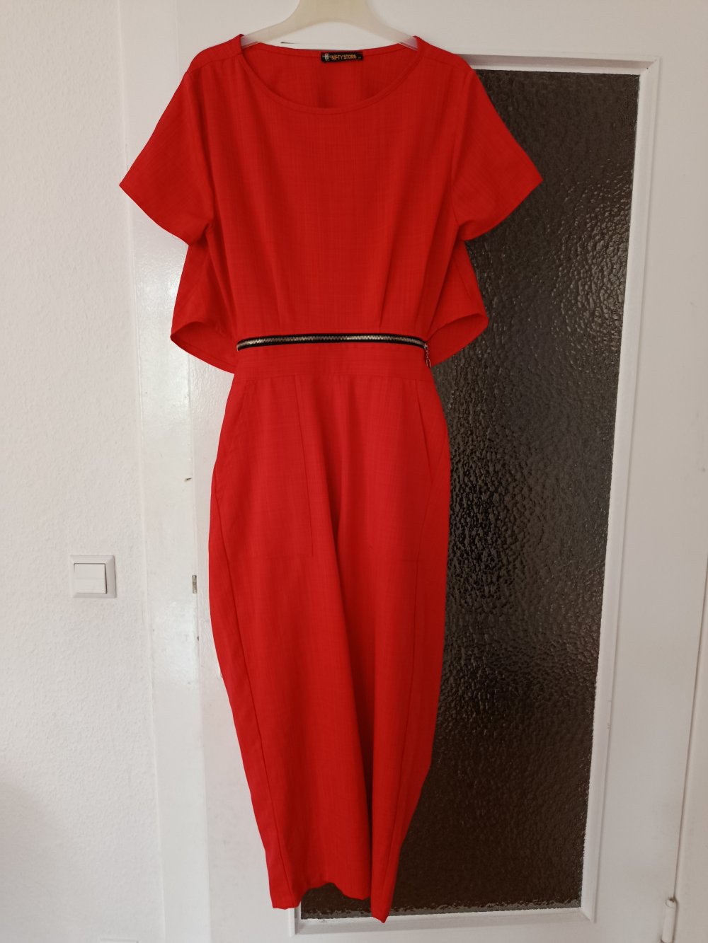 Overall 2in1 Jumpsuit rot Gr. M (38)