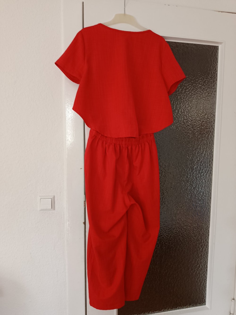 Overall 2in1 Jumpsuit rot Gr. M (38)