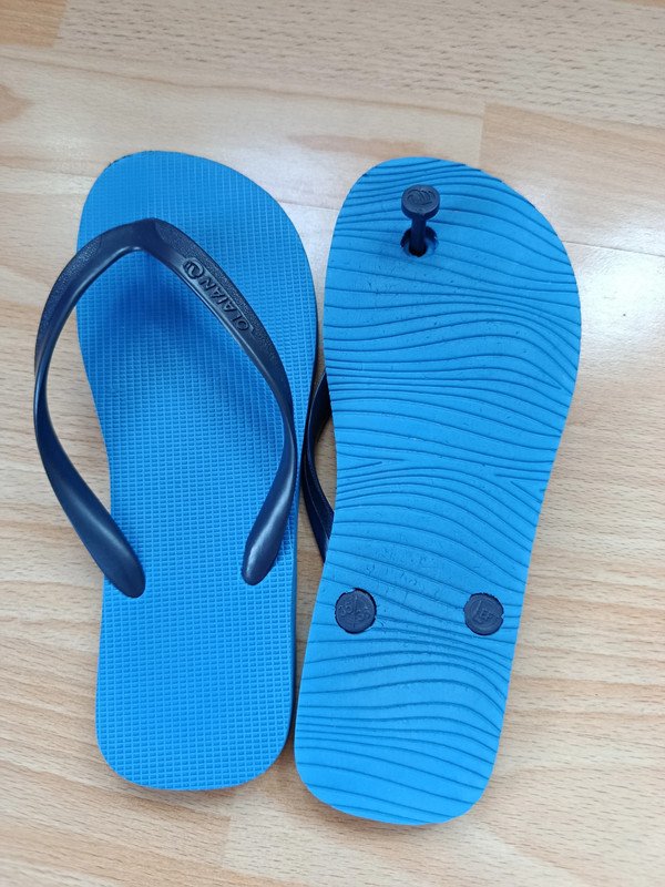 Flipflops blau v. Decathlon, Gr. 35/36