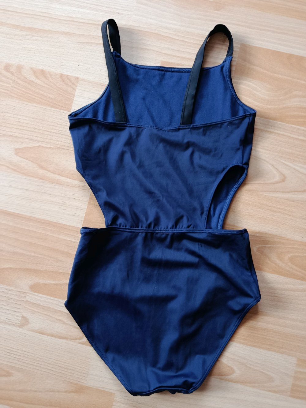 Mädchenbadeanzug marineblau Gr. 158/164