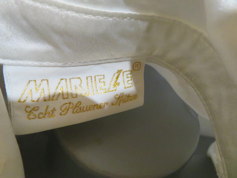 Damen Vintage Satin Bluse Größe 38 von Mariele (Nr1963a)