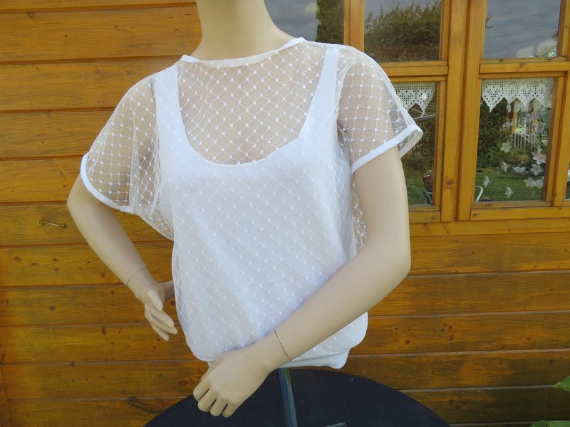 Damen Vintage Shirt Größe 36/38 (469)
