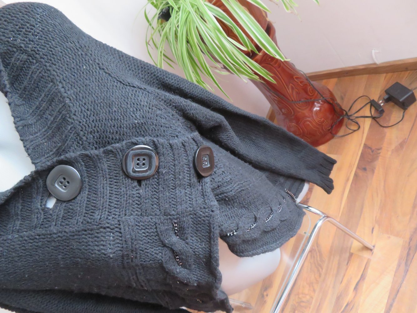 Damen Kurzstrickjacke Bolero Größe 40 von HS IL Giorno (Nr2018)