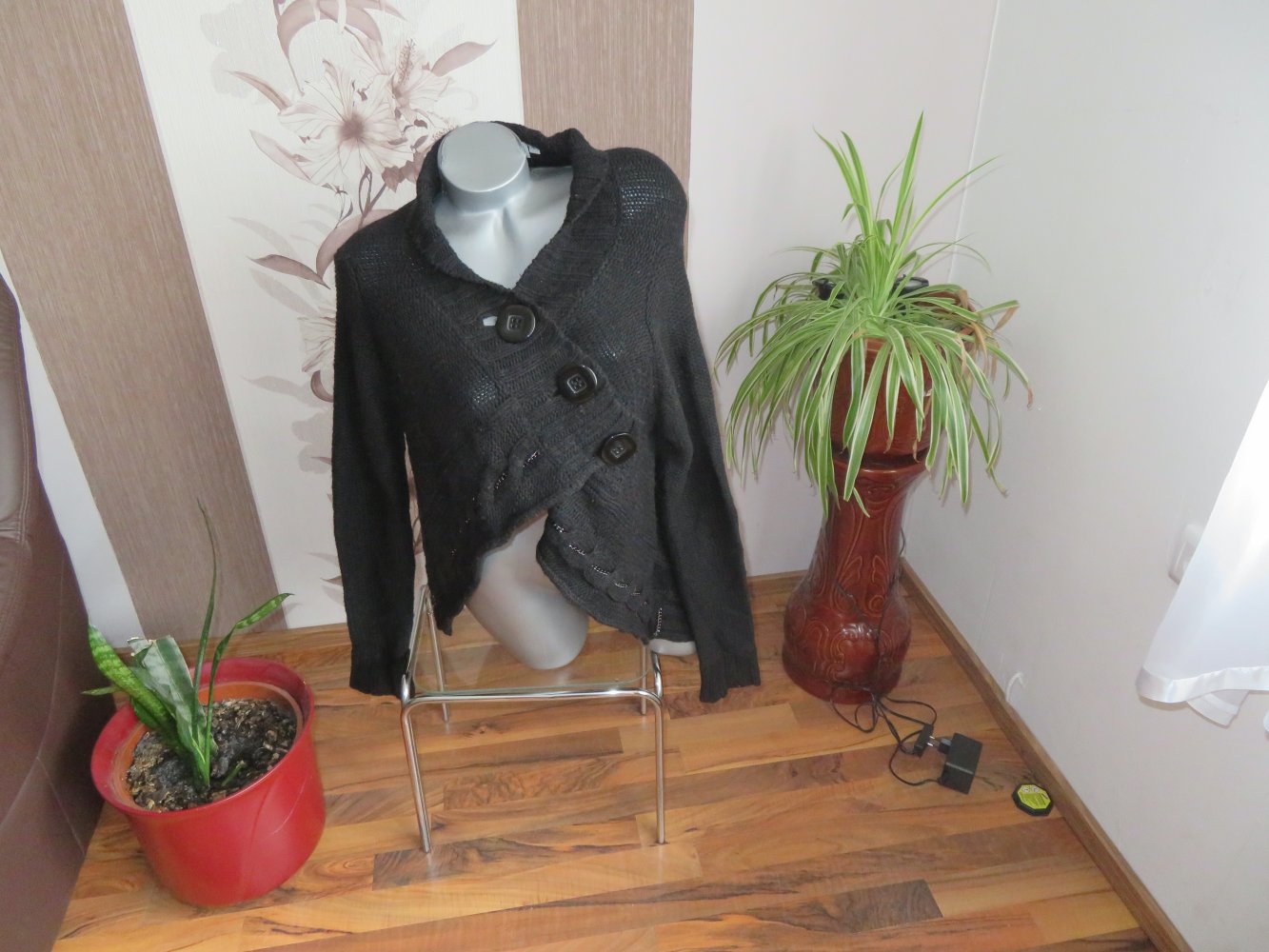 Damen Kurzstrickjacke Bolero Größe 40 von HS IL Giorno (Nr2018)