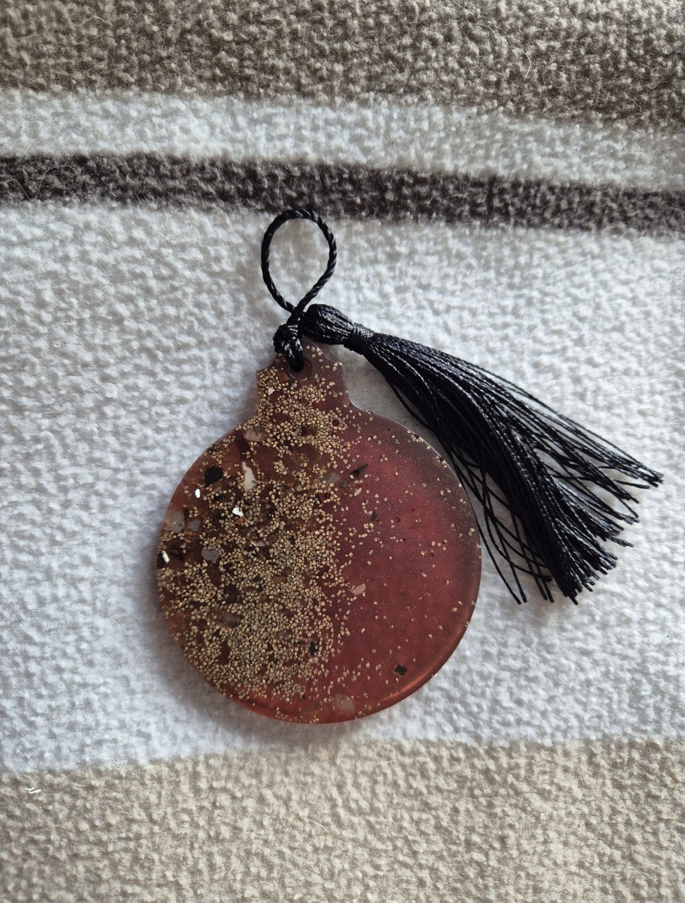 Handmade Epoxidharz Schmuck Weihnachten Weihnachtskugel