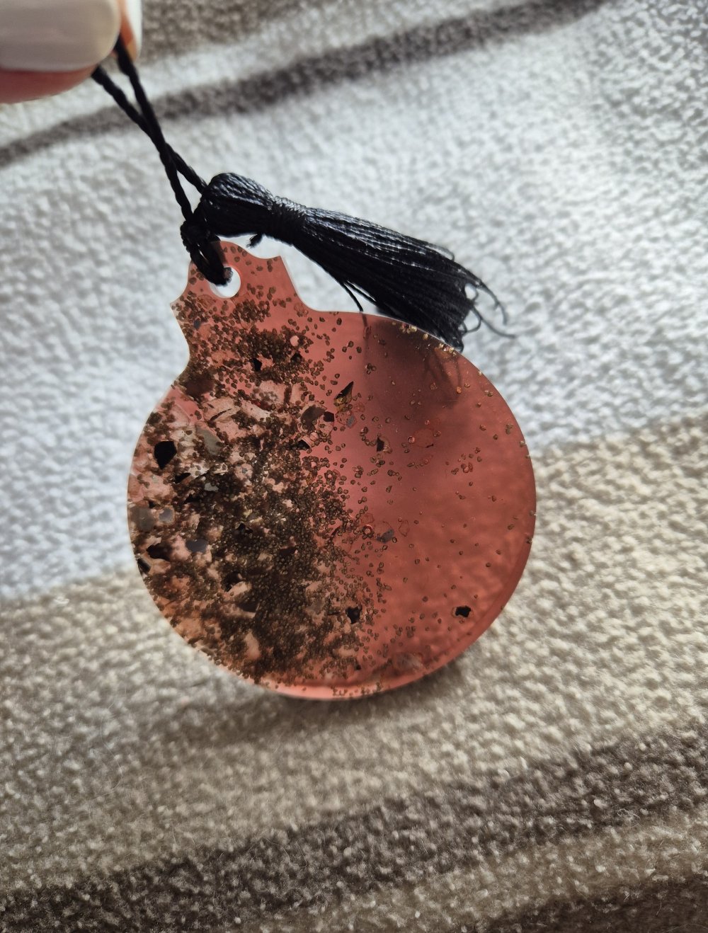 Handmade Epoxidharz Schmuck Weihnachten Weihnachtskugel