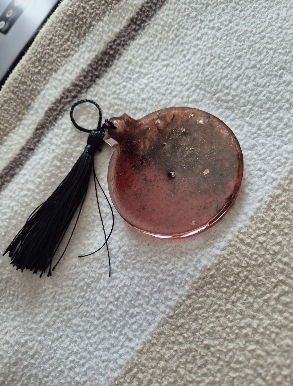 Handmade Epoxidharz Schmuck Weihnachten Weihnachtskugel