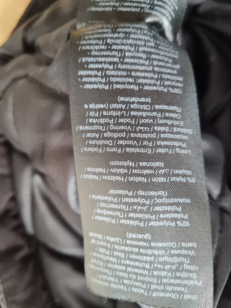 Only Parka schwarz Größe L