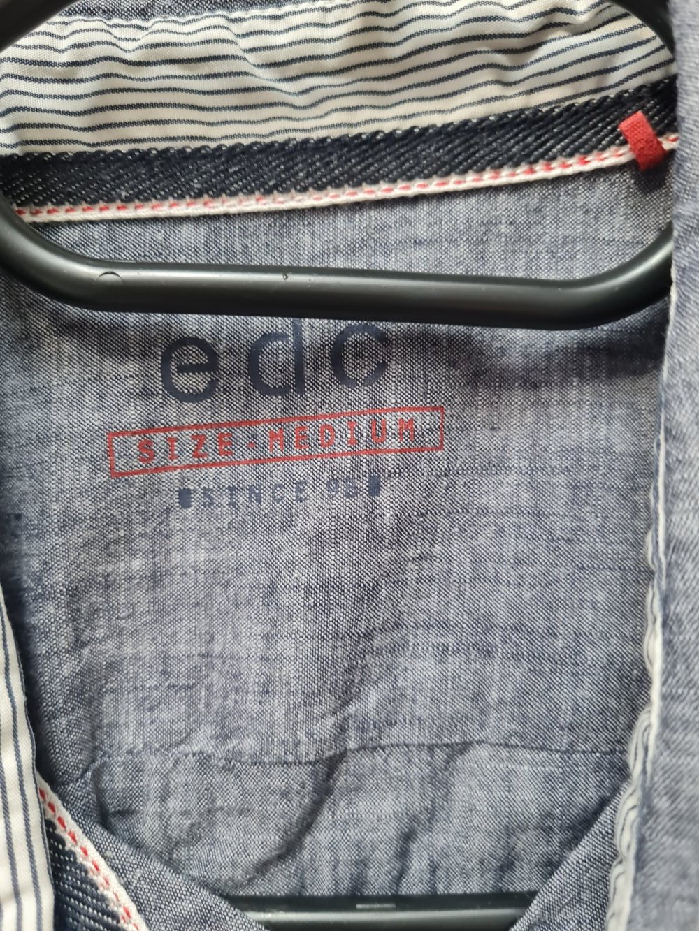 Kurzarm Hemd von EDC Größe M für Herren