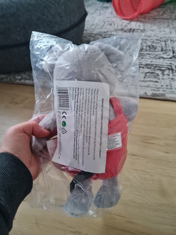 28 cm Kuschelmaus NEU