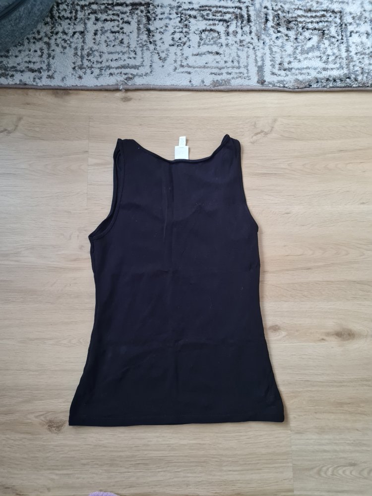 H&M Top schwarz Größe M