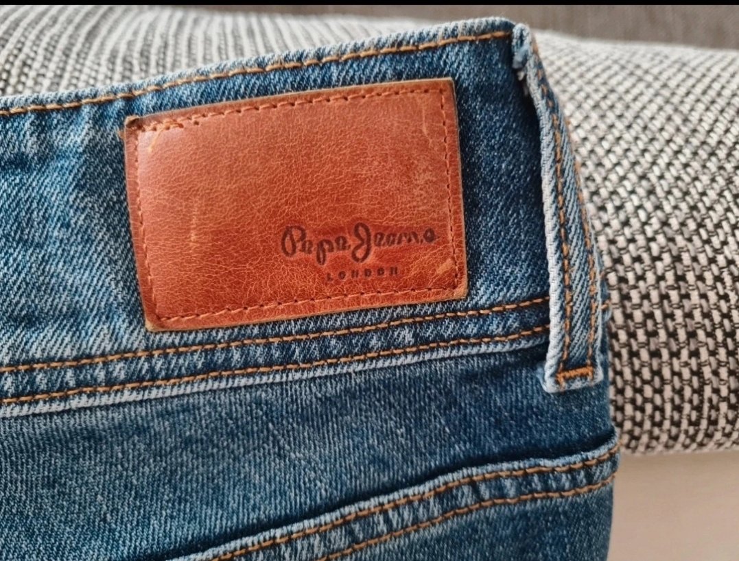Pepe Jeans blau 'Venus' slimfit mid waist Größe 32/34