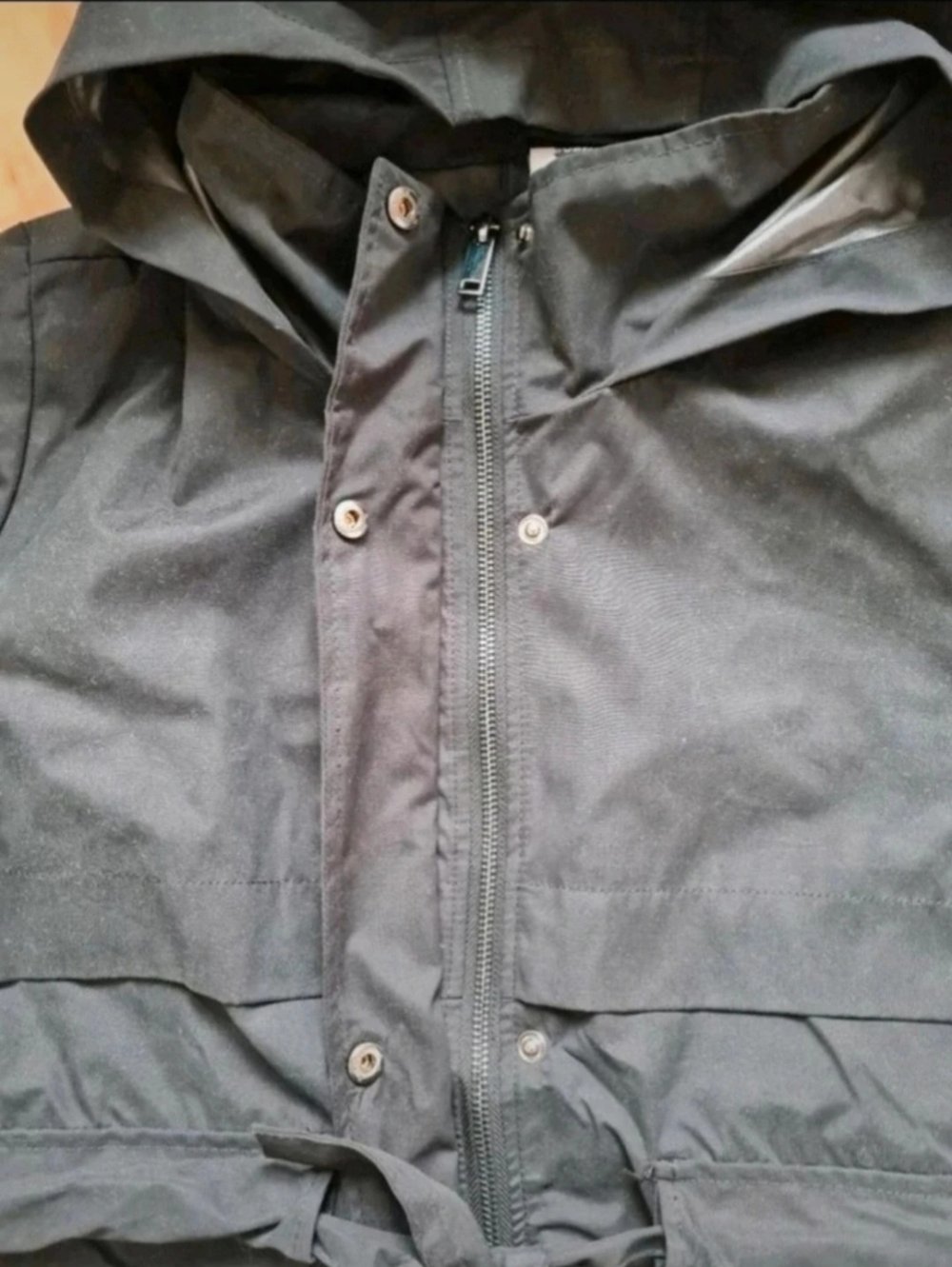 schwarzer Mantel/Parka  von ever.me Größe 36