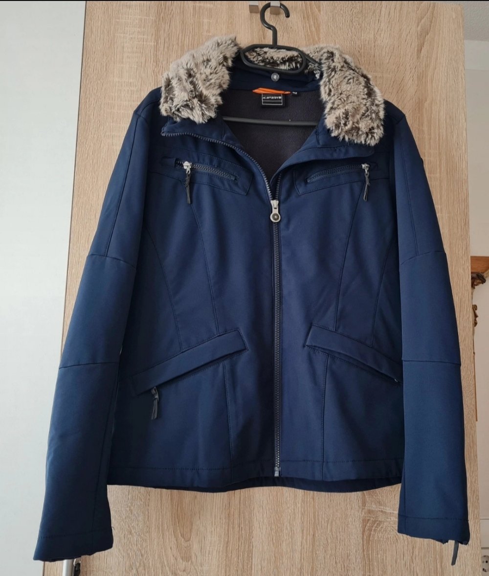 Icepeak Jacke (Softshell) blau Größe 42