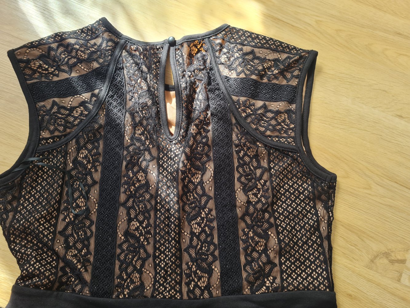 Kleid von Bodyflirt Größe 40/42 (M) schwarz-braun NEU