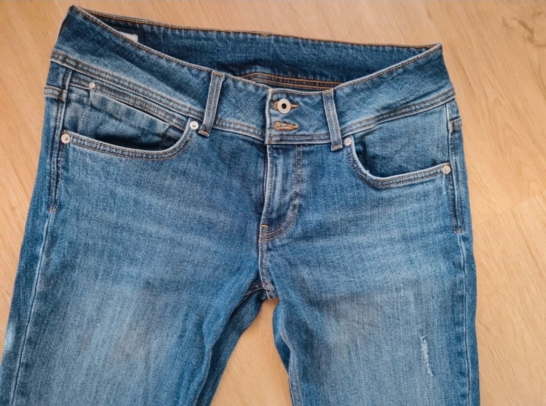 Pepe Jeans blau 'Venus' slimfit mid waist Größe 32/34