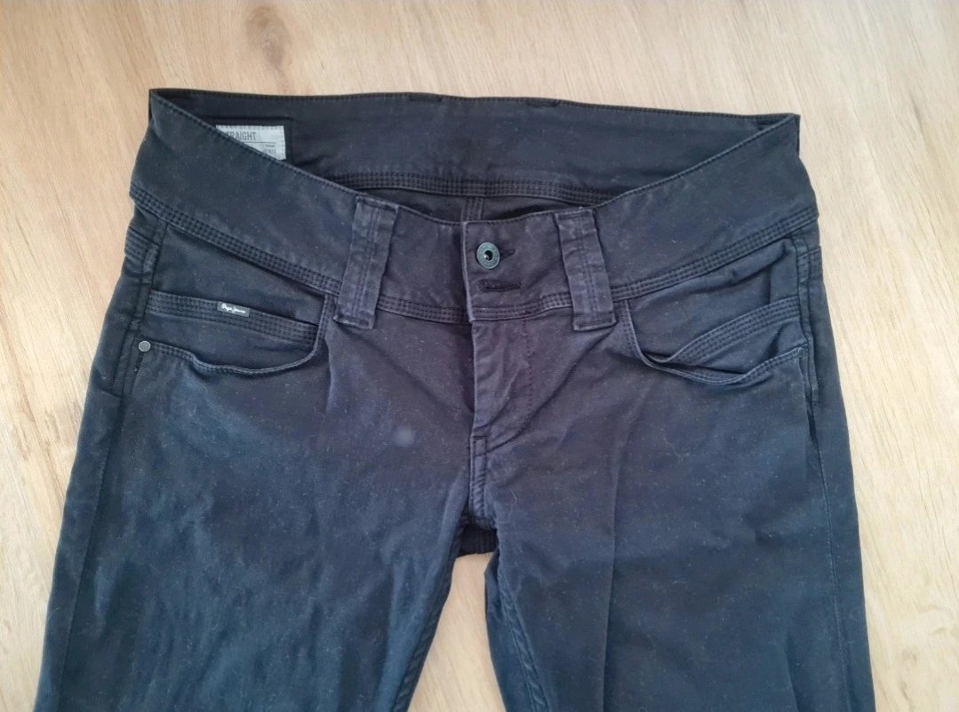 Pepe Jeans slimfit 'Venus' low waist schwarz Größe 31/32