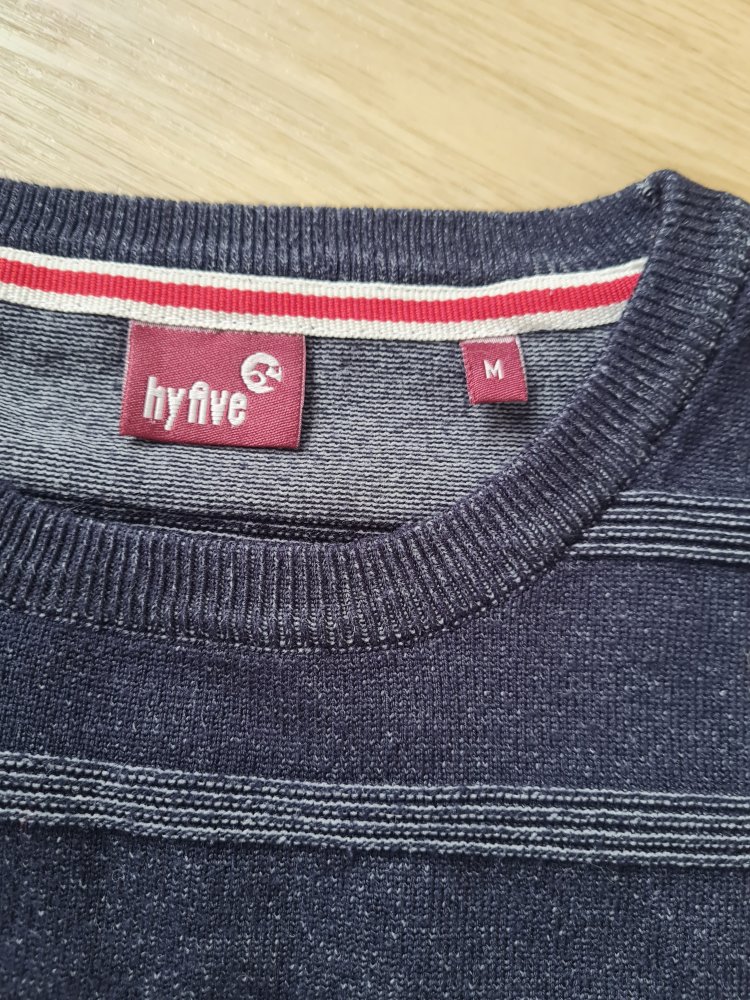 Dunkelblauer Pullover für Herren Größe M von hyfive
