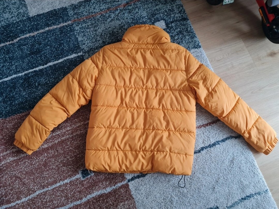 Neue Tom Tailor Denim Winterjacke orange/gelb Größe S