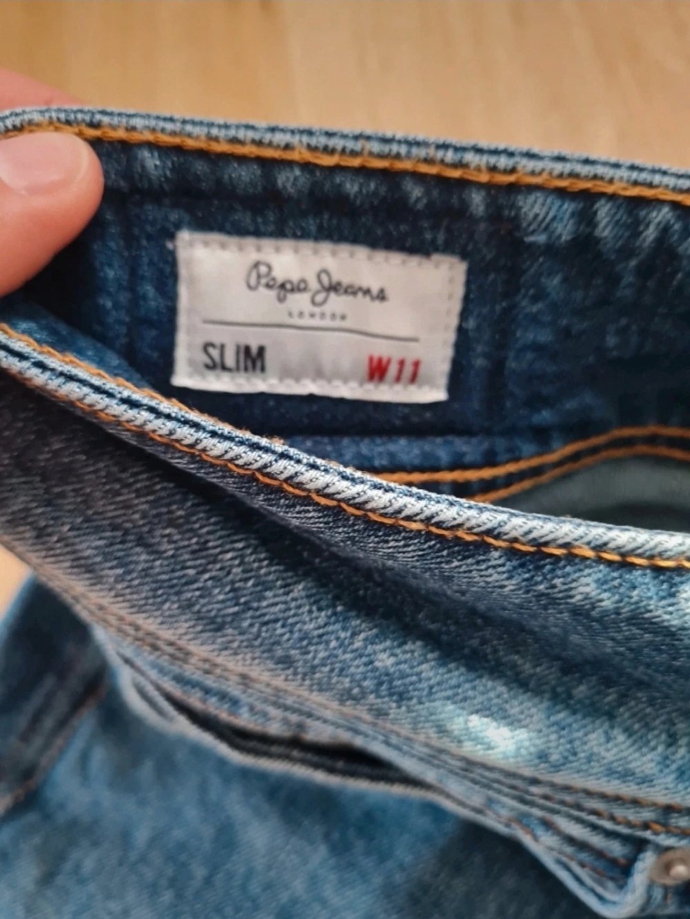 Pepe Jeans blau 'Venus' slimfit mid waist Größe 32/34