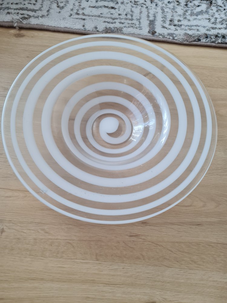 Glasschale handmade