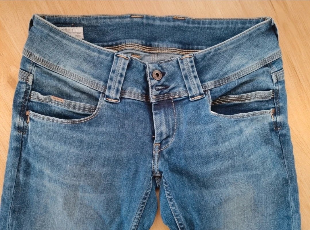 Pepe Jeans blau 'Venus' slimfit low waist Größe 31/32