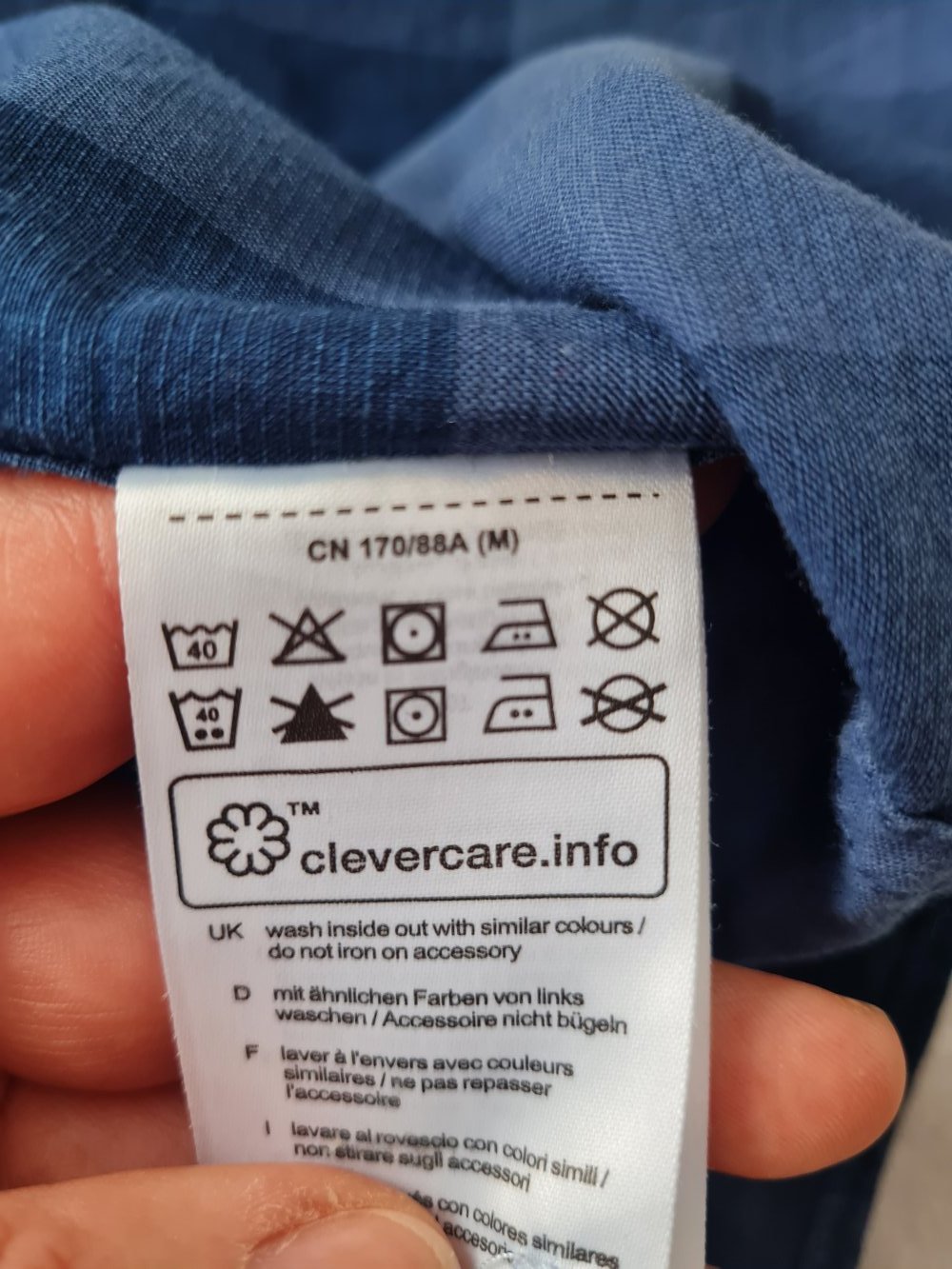 Kurzarm Hemd von Esprit slim fit Größe M  für Herren