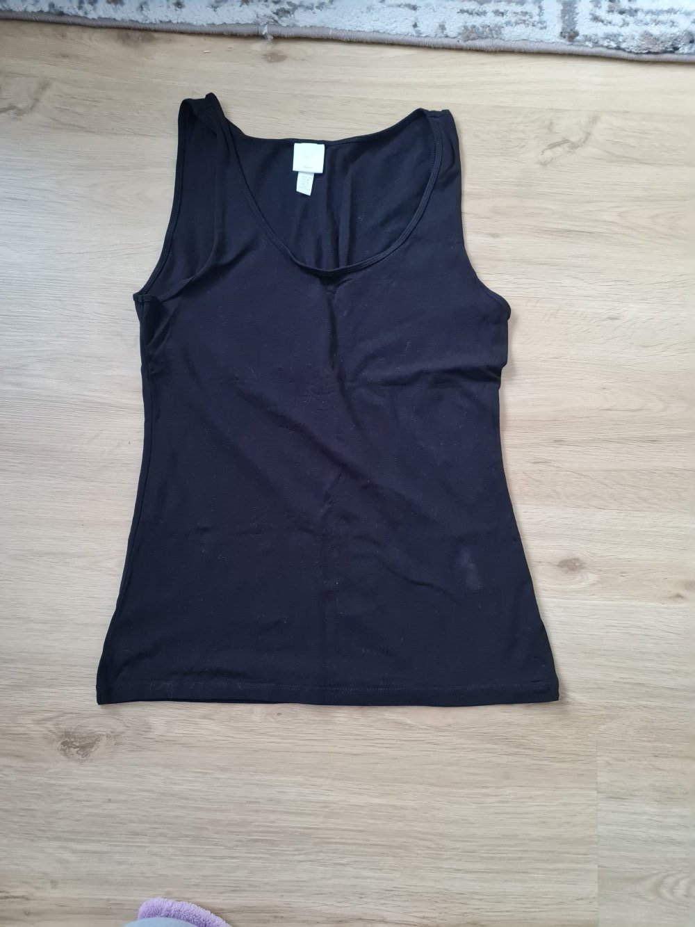 H&M Top schwarz Größe M