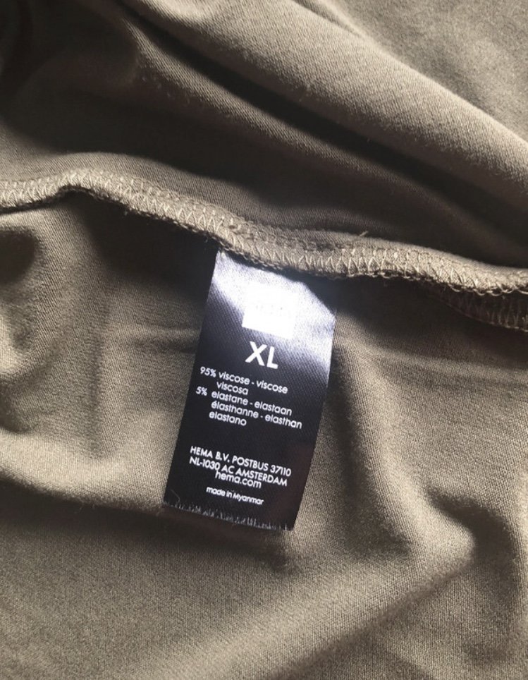Midikleid khaki  Neu Gr. XL