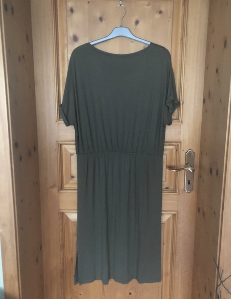 Midikleid khaki  Neu Gr. XL