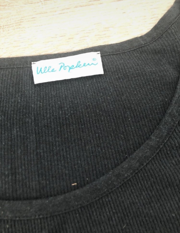 Ulla Popken Shirt schwarz Gr. 44/46
