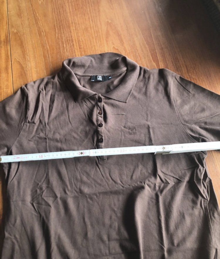 JETTE Poloshirt braun Gr. 46