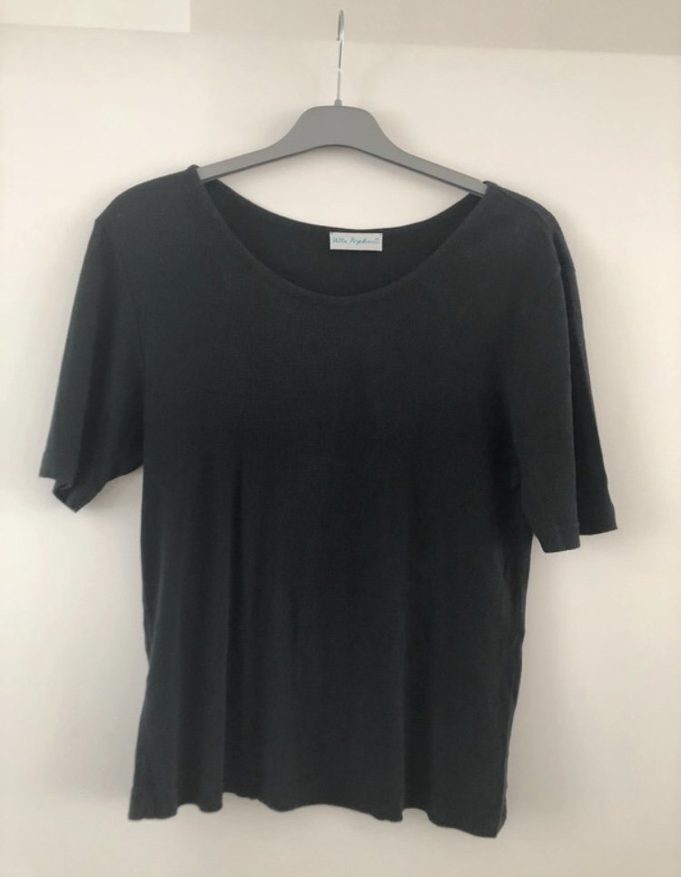 Ulla Popken Shirt schwarz Gr. 44/46