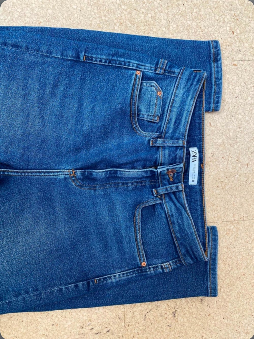 Zara 5 Pocket Jeans Denim Blue Jeans Skinny Sommer Frühling Highwaist