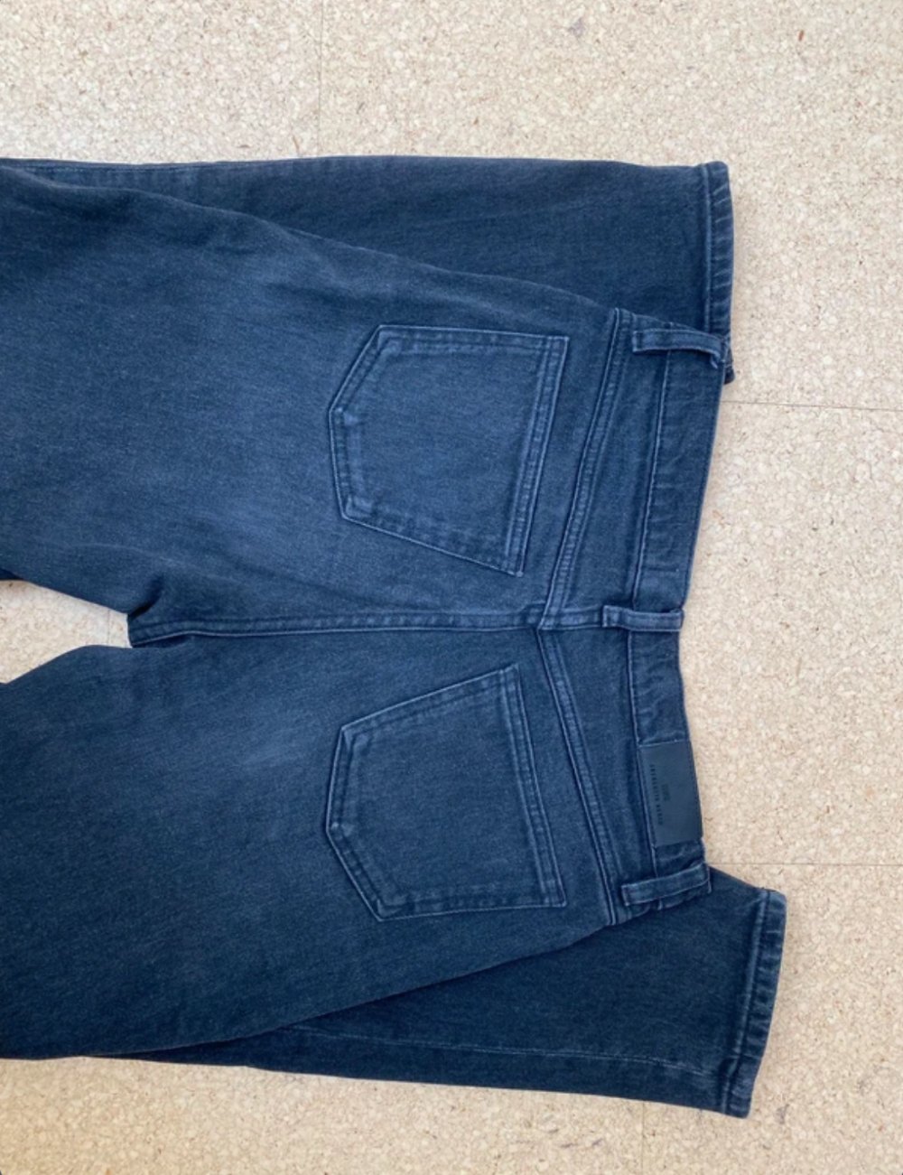 Mom Jeans 5 Pocket Denim Authentic Dunkelgrau Mango