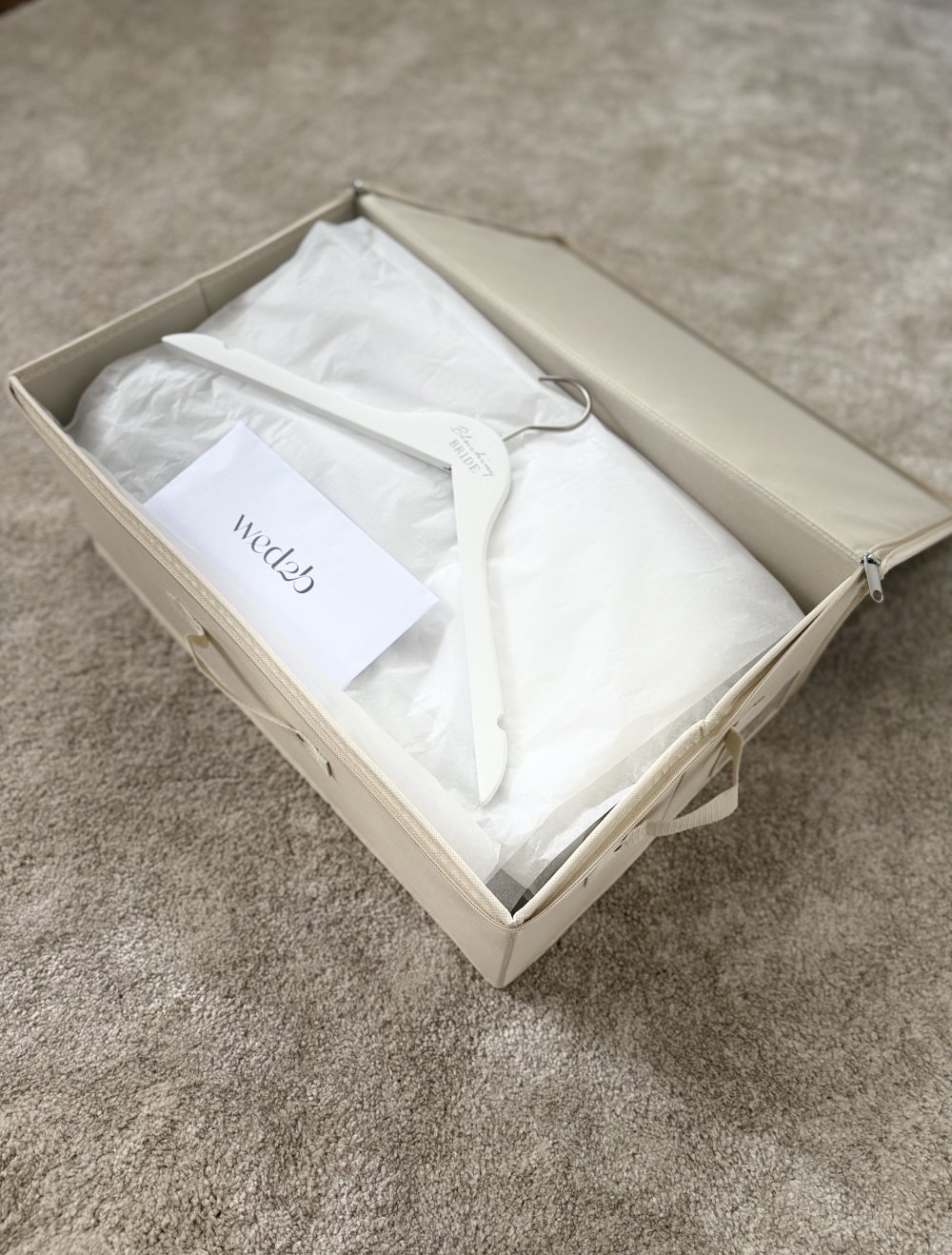 Traumhaftes neues Brautkleid von WED2B – ungetragen, mit Etikett