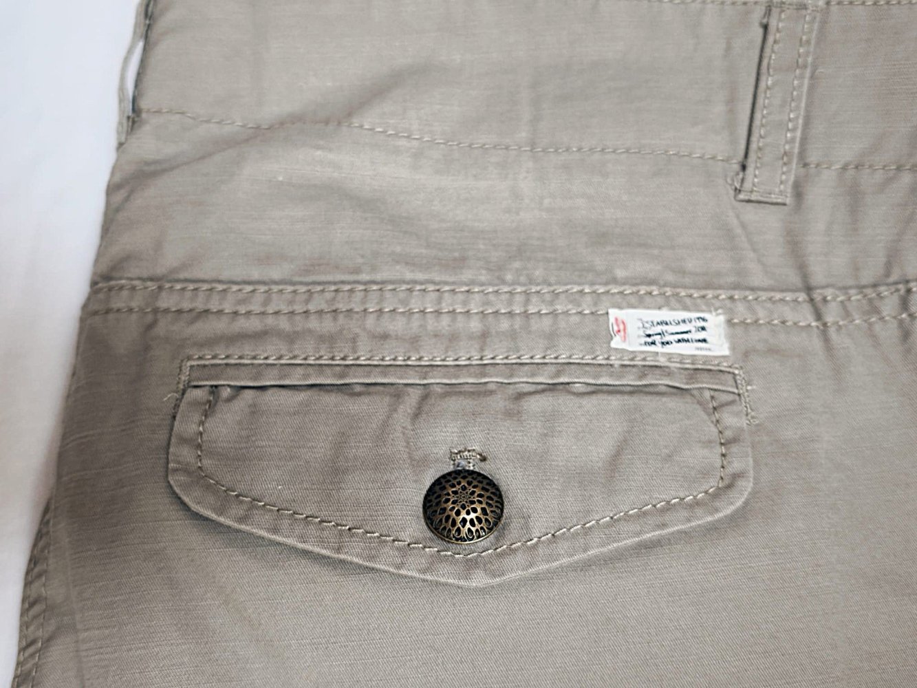 Damen Hose, beige, QS by S. Oliver, Größe 38