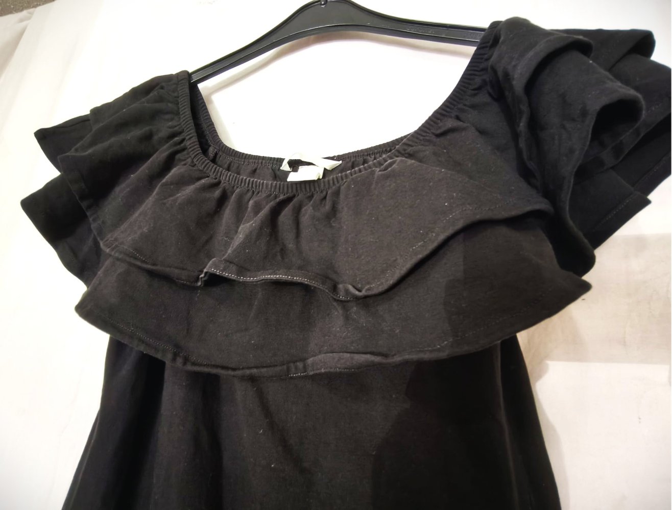 Damen Minikleid, schwarz, H&M, Gr. S