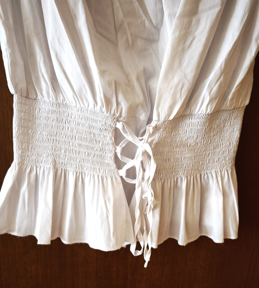 Damen Bluse, weiß, Gr. S