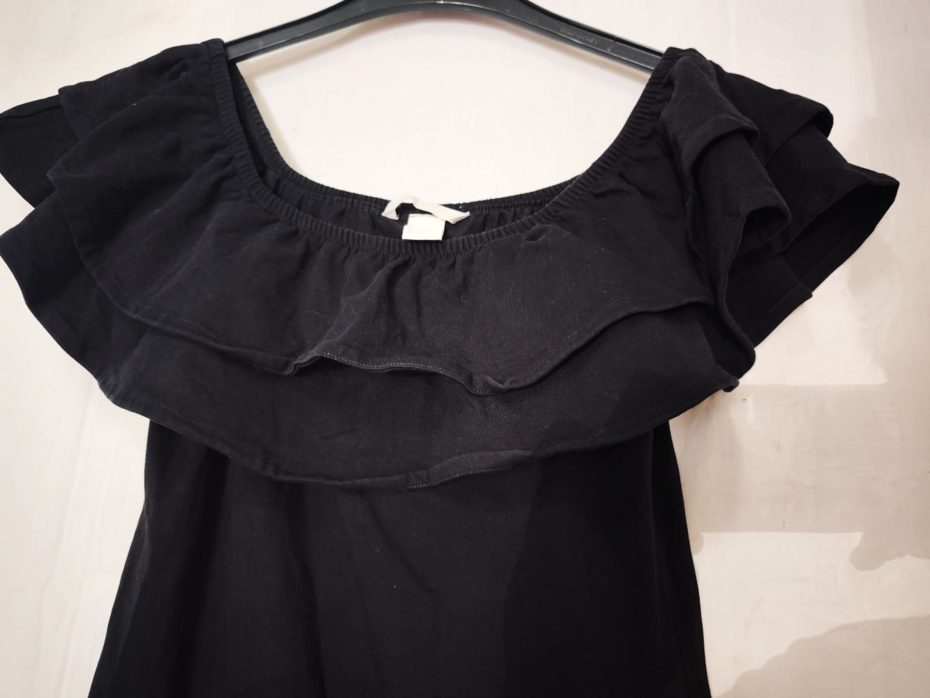 Damen Minikleid, schwarz, H&M, Gr. S