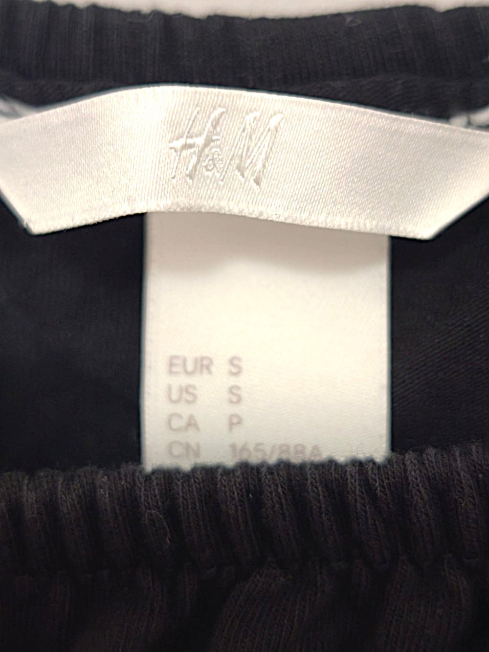 Damen Minikleid, schwarz, H&M, Gr. S