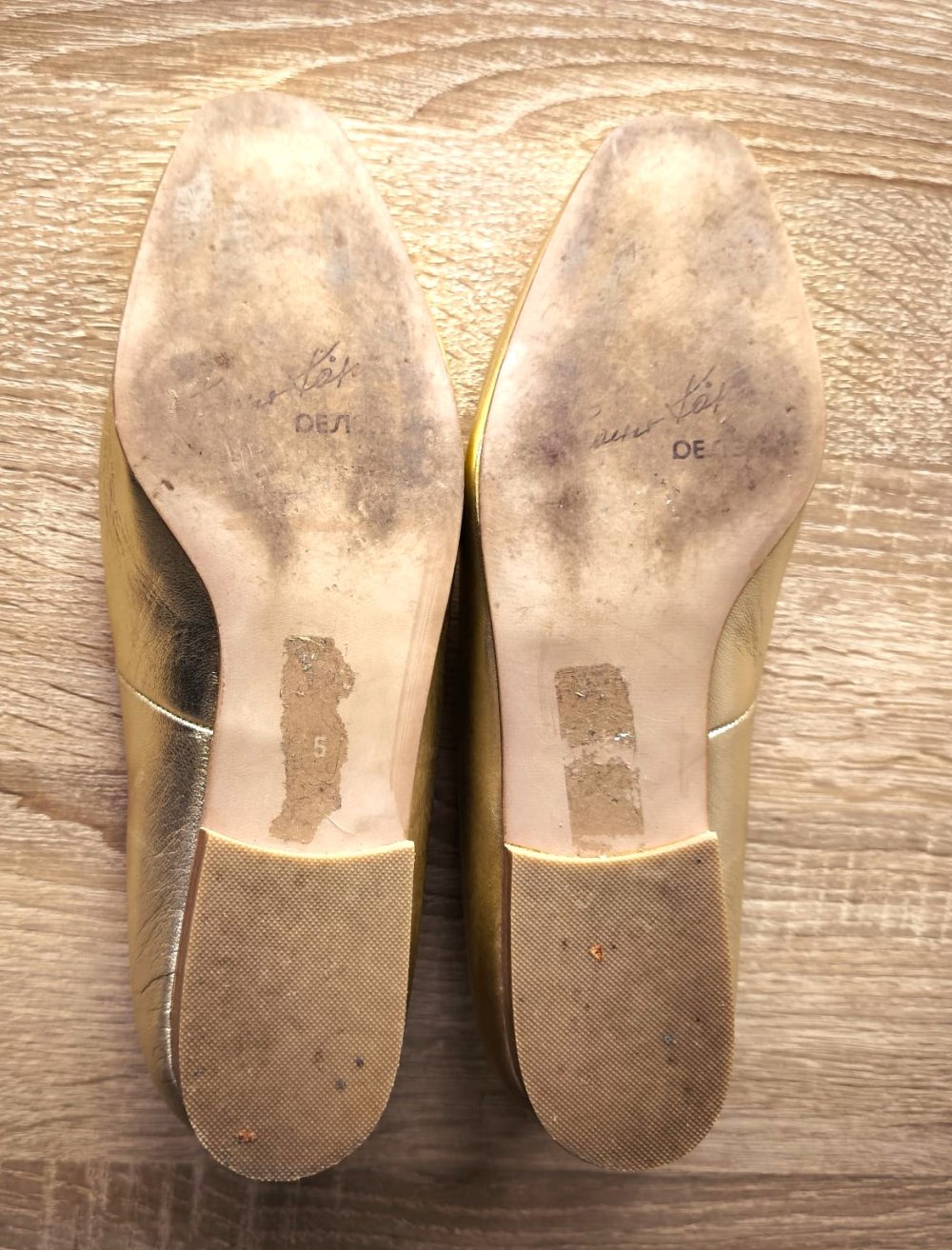 Damen Halbschuhe Farbe Gold, Walter Käfer, Gr. 38